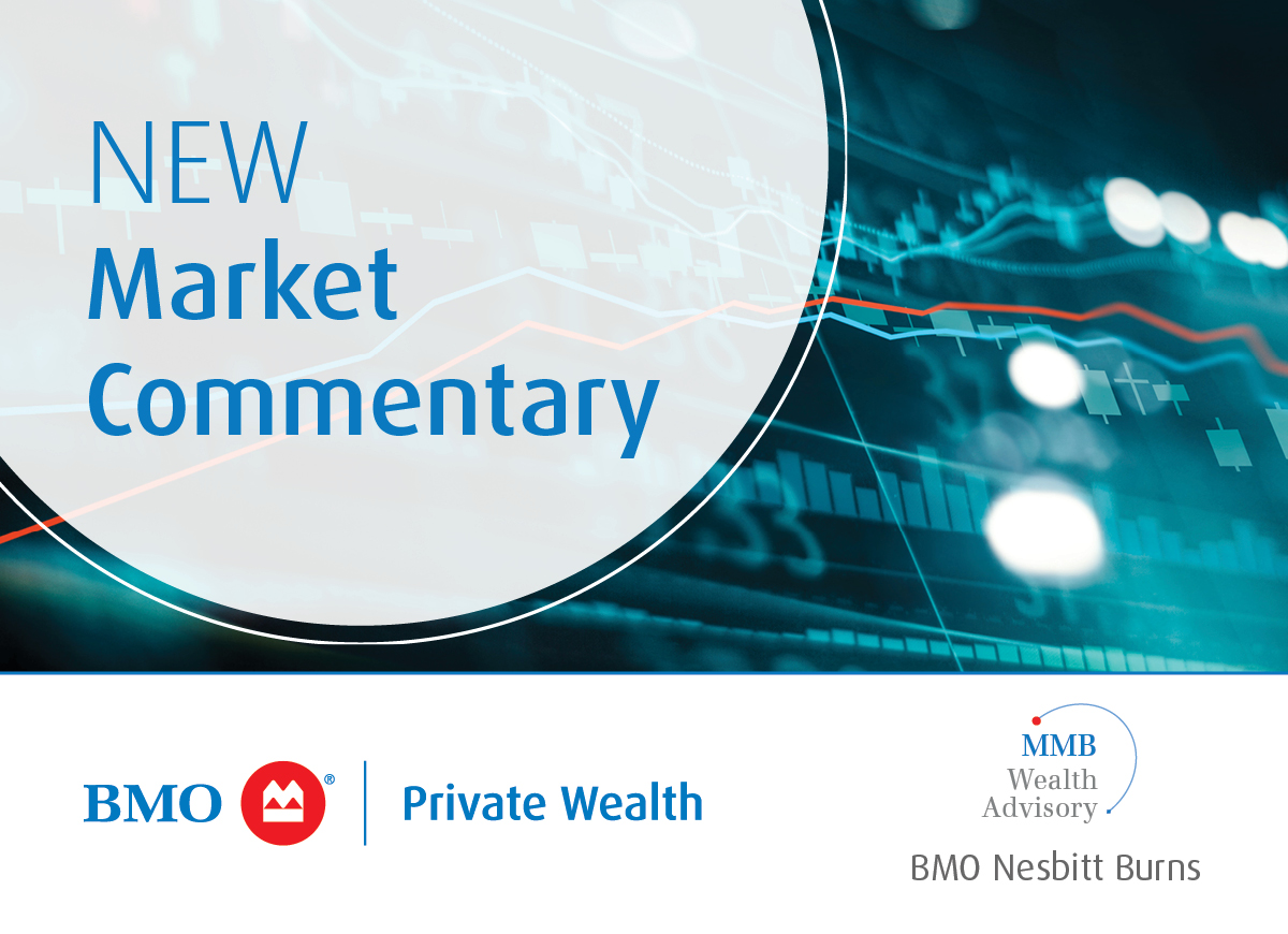 Image that reads New Market Commentary with the MMB Wealth logo