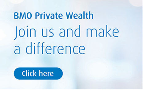 BMO Private Wealth join us and make a difference