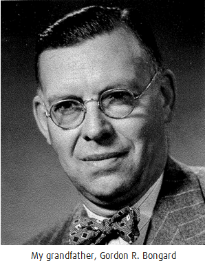 Archival portrait of Gordon R. Bongard.