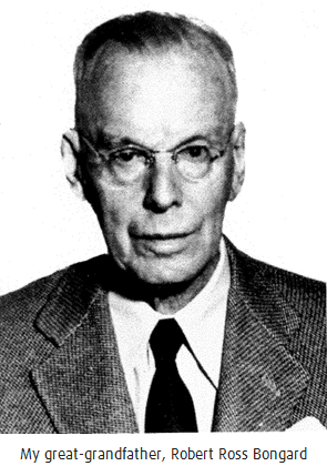 Archival portrait of Robert Ross Bongard.