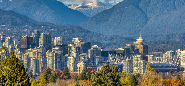 Vancouver, Canada city skyline